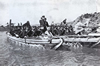 鴨緑江会戦（南浦に上陸する日本軍）