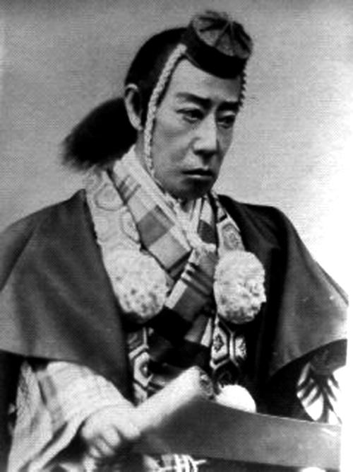 市川團十郎（9代目）。『勧進帳』の弁慶を演じた