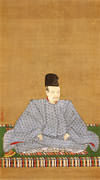 後陽成天皇の肖像画（作・狩野孝信）