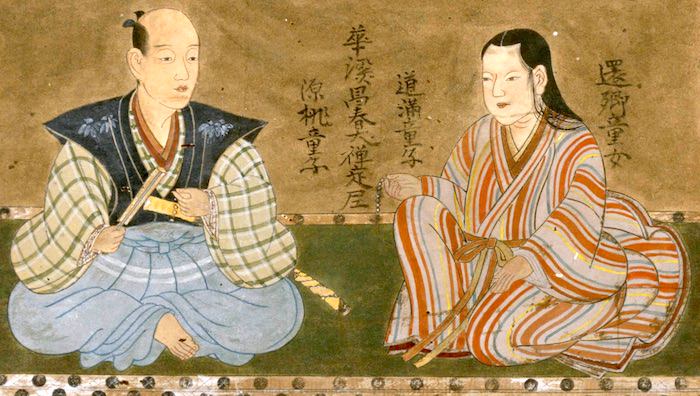 長尾政景と綾御前（仙桃院）の肖像画