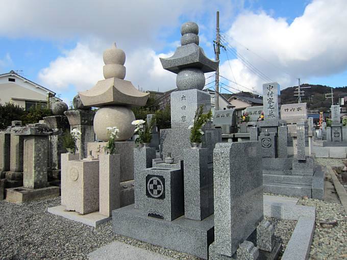 太田牛一の墓（大阪府池田市の佛日寺）