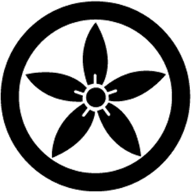 太田道灌の家紋（丸に細桔梗）