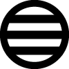 丸に三つ引き両